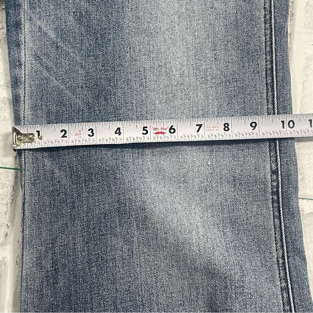 Judy Blue women’s jeans high waist Retro wide-leg distressed hem. NWT.size 3/26 - Picture 14 of 16